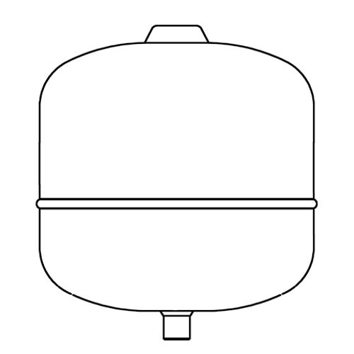 DAIKIN-Membranausdehnungsgefaess-12-L-MAG-S12-m--Anschlussgr--f--Drucksystem-bis-2-Kol-162070 gallery number 1